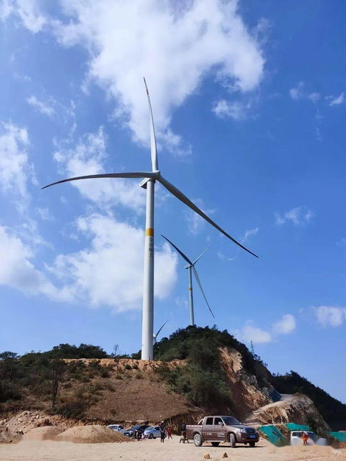 博白镇装上发电风车，春节期间成网红打卡地